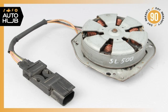 03-12 Mercedes R230 SL500 E500 E55 AMG Engine Cooling Fan Motor Radiator OEM