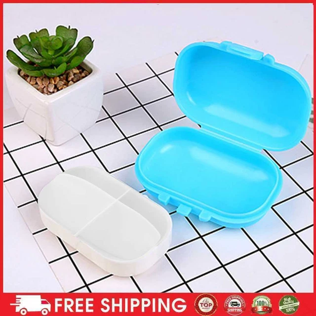 4 Grids Travel Portable Pill Box Jewelry Storage Holder Case Container
