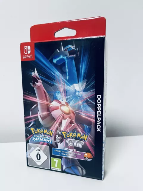 Nintendo Switch Pokemon Strahlender Diamant & Leuchtende Perle Doppelpack NEU