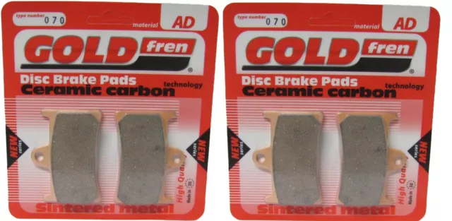 Brake Disc Pads Front Goldfren For Yamaha YZF R6