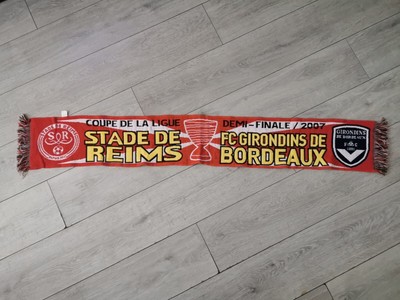 Écharpe Supporter Girondins De Bordeaux / Vannes OC – Finale Coupe De La Ligue 2009