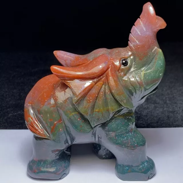 New/Natural Crystal/Dongling Jade/Pure Handcarved/Elephant/Exquisite Collection.