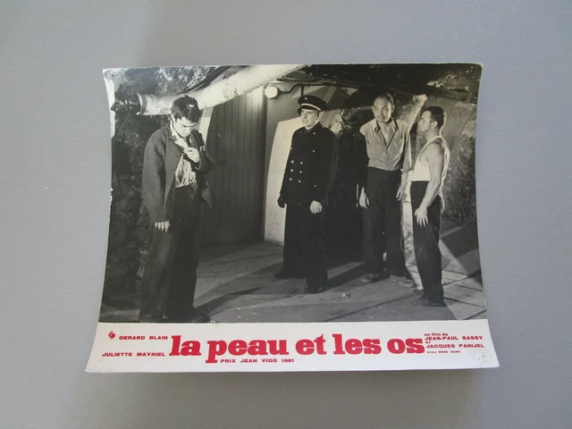 Gerard Blain Georges Lycan Henri Lambert ""Skin And Bones"" Lobby Card Lb4