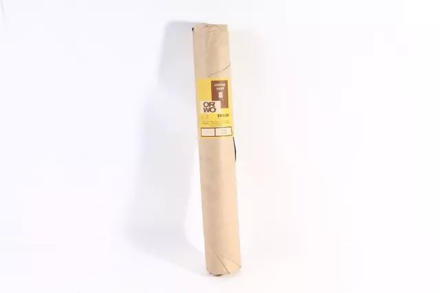 100 Feuille Ancien ORWO Lichtpauspapier 80g A2 Braun Sur Rouleau Emballage