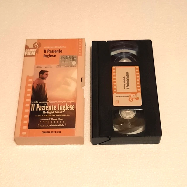 Il Paziente Inglese Di A. Minghella Vhs 1997 Corriere Della Sera Editoriale