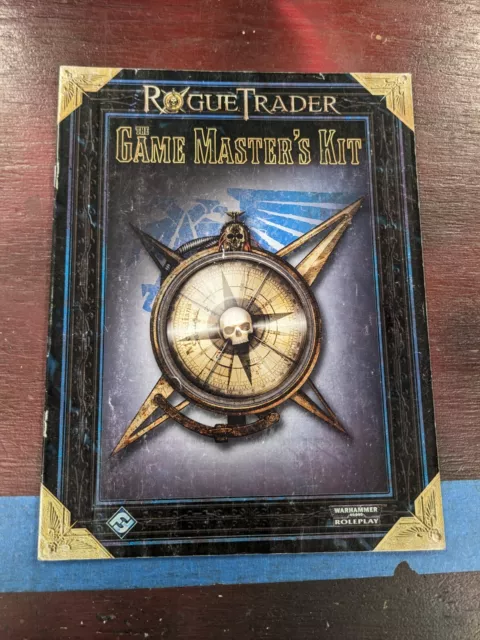 Rogue Trader Game Master's Kit Book And GM's Screen FFG Games Workshop 40K