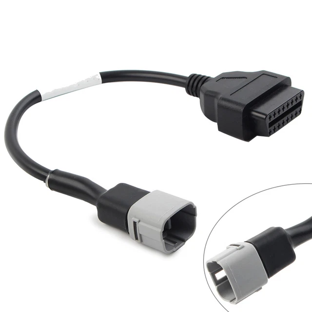 Per Suzuki GSX-R 1000 1000R 6 pin OBD2 codice adattatore diagnostico connettore cavo
