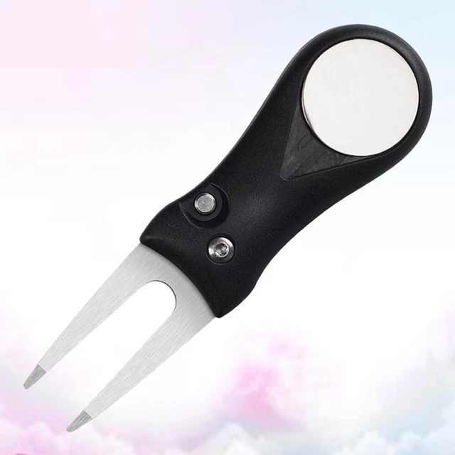Folding Greens Fork Green Fork Green Turf Restorer Tool Stainless Steel