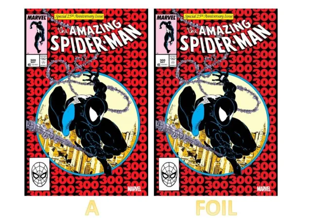 🔥Amazing Spider-Man 300 Facsimile Edition - Lot Of 2 - Inc. Foil Variant 8/23🔥