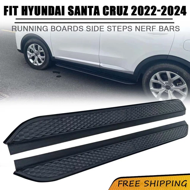 FIXED RUNNING BOARD Fits for Hyundai Santa Cruz 20222024 Side Steps