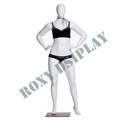 EGGHEAD Female Plus Size Mannequin Display #MZ-F3D02W