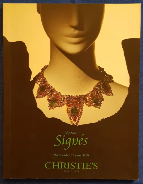 Christie's - BIJOUX SIGNES - IMPORTANT JEWELLERY - June  1994