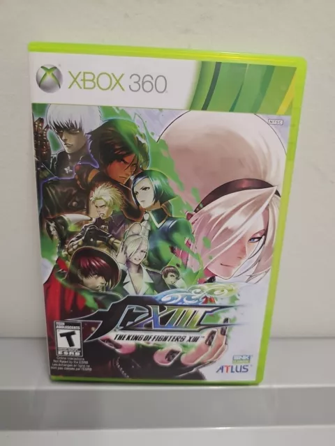 The King of Fighters XIII (Microsoft Xbox 360, 2011) Complete CIB!