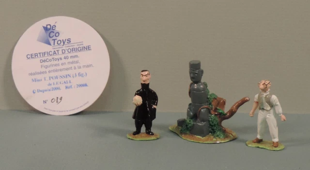 Figurine Atalante Et Pyros - Mini Statuette Metal Decotoys N°20014