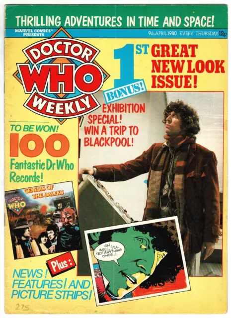 Doctor Who Weekly comic magazine #26 9th April 1980 Marvel UK - combined P&P