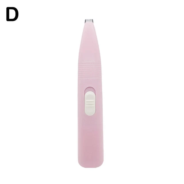 Pink Electric Pet Hair Trimmer Dog Cat Feet Paw Shaver Cordless Grooming Kit  K6