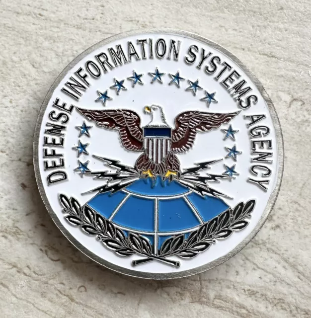 Defense Information Systems Agency DISA DoD Scott Air Force Base Challenge Coin