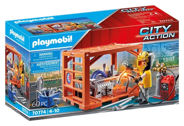 Merchandising Playmobil: 70774 - City Action - Saldatore Con Fiamma Ossidrica