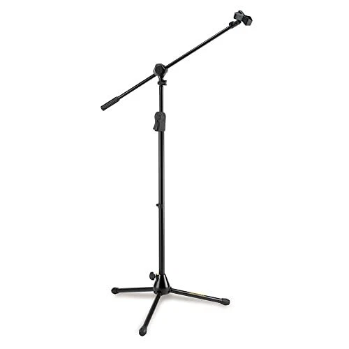 Hercules MS532B EZ Clutch Tripod Microphone Stand with 2 In 1 Boom & EZ Mic