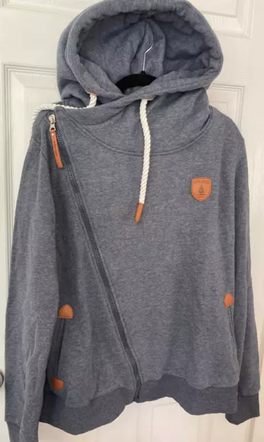 Wanakome Adventure Athena Navy Blue Hoodie Sweatshirt Sweater XXL 2XL POCKETS