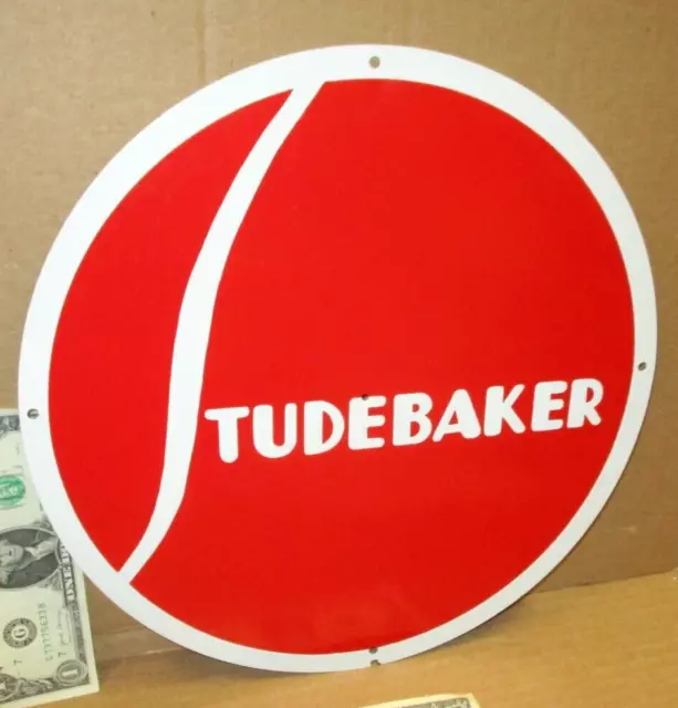 STUDEBAKER - CAR & TRUCK - Round SIGN Looks Like It Might Have Went On Something