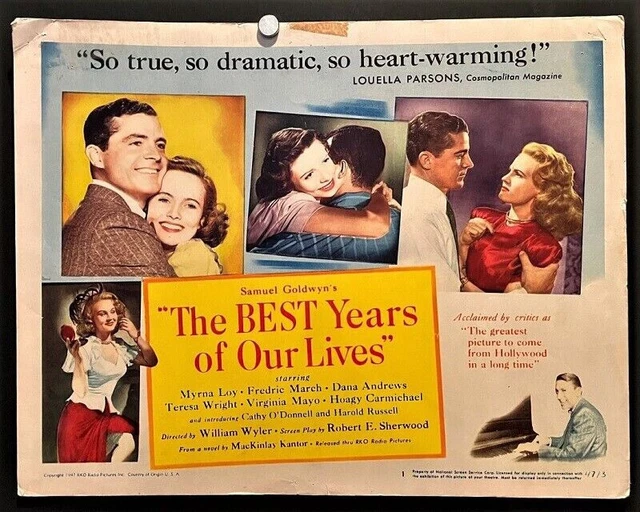 THE BEST YEARS OF OUR LIVES ~ PROMO. DVD ~ Documentary, Rare Interviews, 2 HRS+