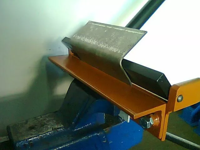 Sheet metal folder, 250mm/2mm (10" long), bending machine  sheet metal bender UK