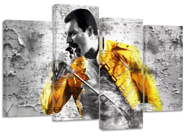 Freddie Mercury graffiti art canvas prints or poster wall hangings