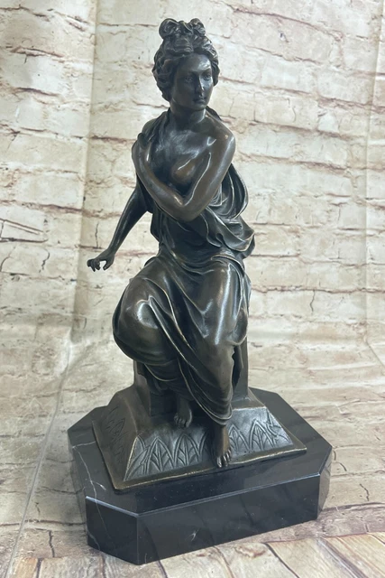 Artnet Un Français Bronze Figurine Représentant Victorien Dame en Assis Position