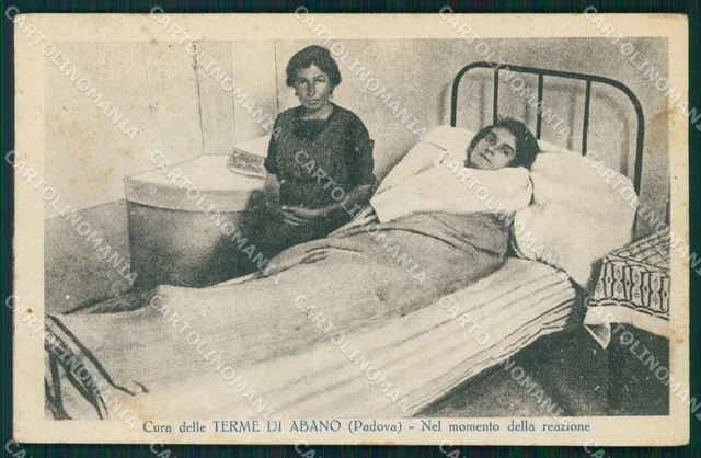 Padova Abano Terme Cura Fanghi cartolina QT3910