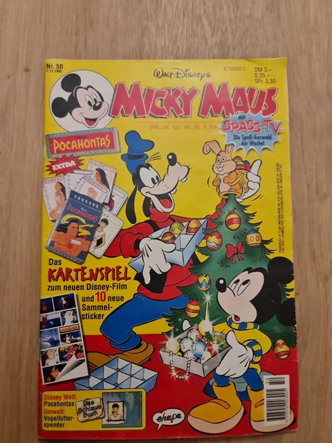 Micky Maus Heft Nr. 50 / 1995 Mit Extra