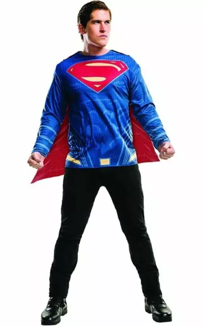 SUPERMAN CON LICENZA Dawn Of Justice Costume Da Supereroe Adulto T