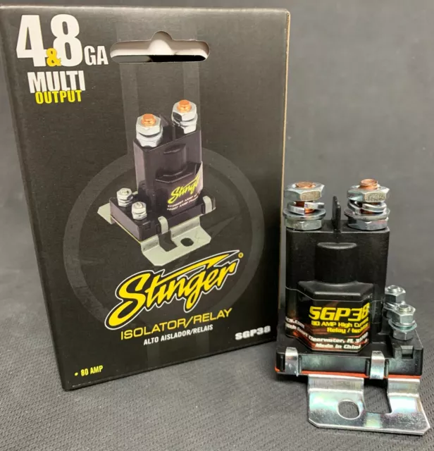 Stinger Isolateur de Relais de Batterie SGP32 200 A et Relais
