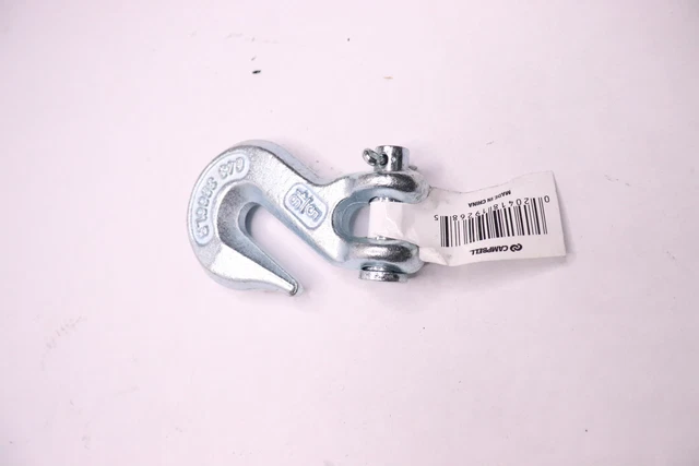 Campbell Clevis Grab Hook Grade 43 Zinc Plated 5/16" T9501524