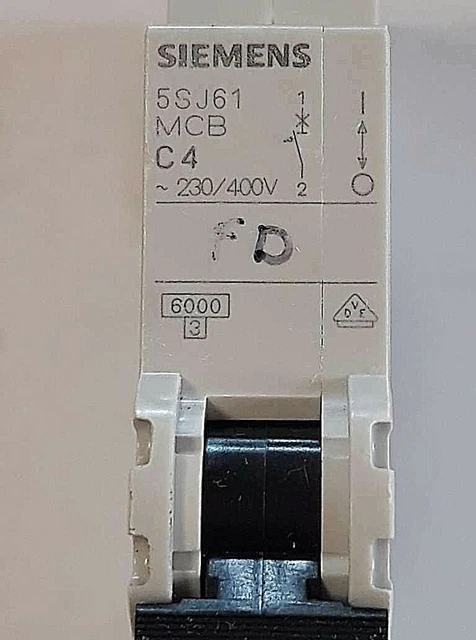 Interruttore Di Protezione Siemens 10A - Modello 5SL60107 Per Impianti Elettrici Domestici - Foto 8