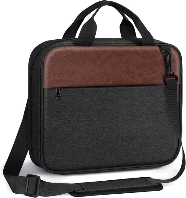 FINPAC Large Bible Cover, Carrying Book Case Church Bag Bible Protective with De