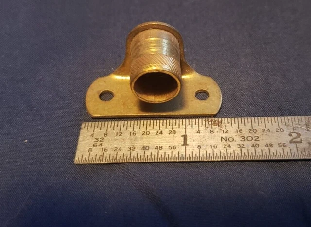 Antique Brass Curtain Rod Holder (2 Items) 2