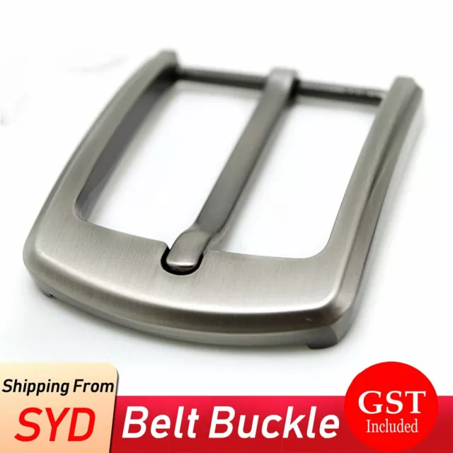 40mm Zinc Alloy Metal Pin Single Belt Buckle for Men Leather Belt Waist Strap AU