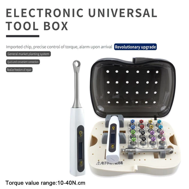 ETERFANT Dental Implant Screw Driver Kit Abutment Implant Tools Set 8