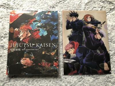 jujutsu kaisen key animation art book
