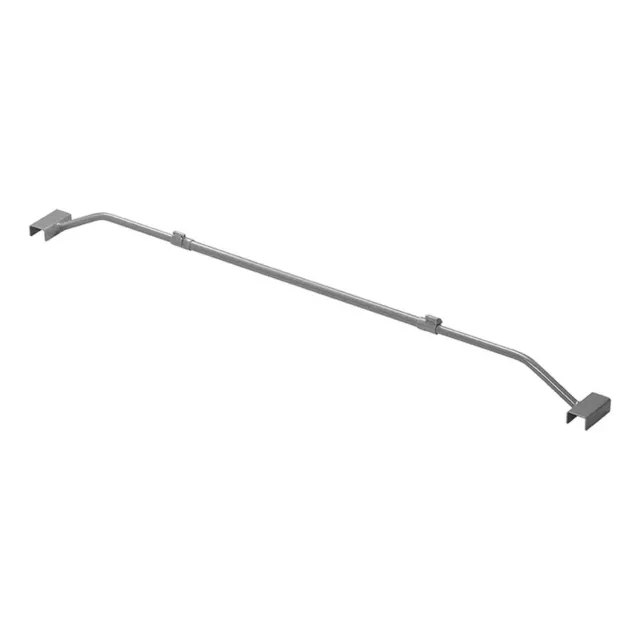 Anhänger Planenstütze Flachplanenbügel 100-155cm Stahl verstellbar mit U-Profil