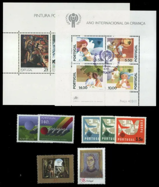 1979, Portugal, Bl. 28 u.a., **, gest. - 2111865