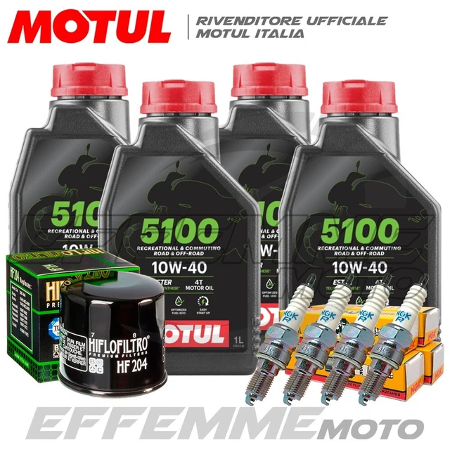 KIT TAGLIANDO 3 LITRI OLIO MOTUL 5000 FILTRO PER HONDA XL 600 - Foto 6