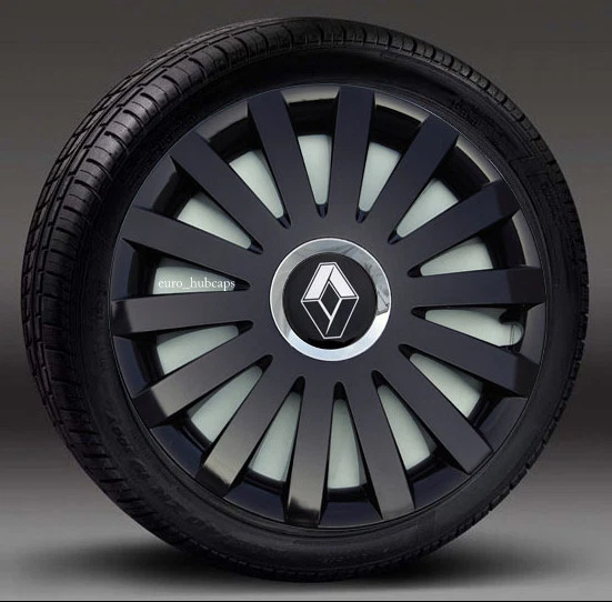 Finiture ruote 4x15", Coprimozzo, Copri per adattarsi a Renault Megane,Scenic