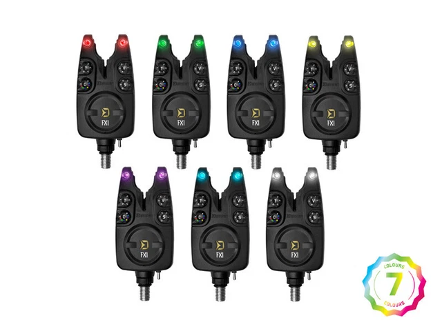 Détecteurs De Touche Pêche Électroniques - Lot De 3 - Alarme Sonore Et LED - Étanches