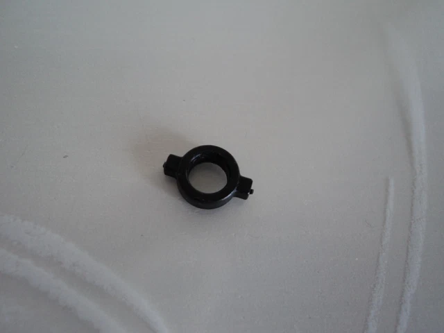 Pièce Fixation Roue Noire PLAYMOBIL Vintage - Compatible Voitures 3198, 3603, Etc.