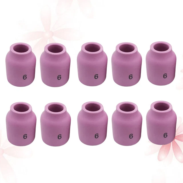10pz 53N60 Protezioni Saldatura Ceramica Ugelli Saldatura Arco Argon Saldatura Ceramica
