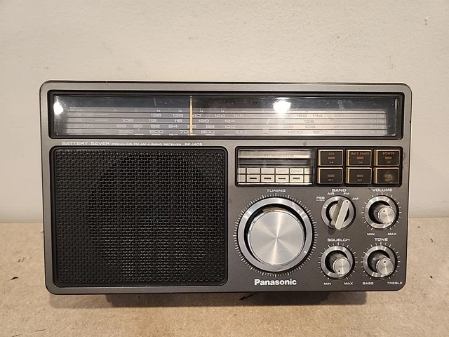 PANASONIC AM/FM PORTABLE Radio Model #RF-1405 $49.95 - PicClick