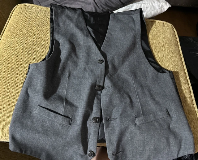 Tuxedo Vest, Reversible,  Size Small