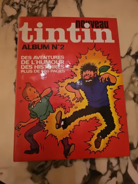 Reliure Recueil Nouveau Tintin Album N° 2